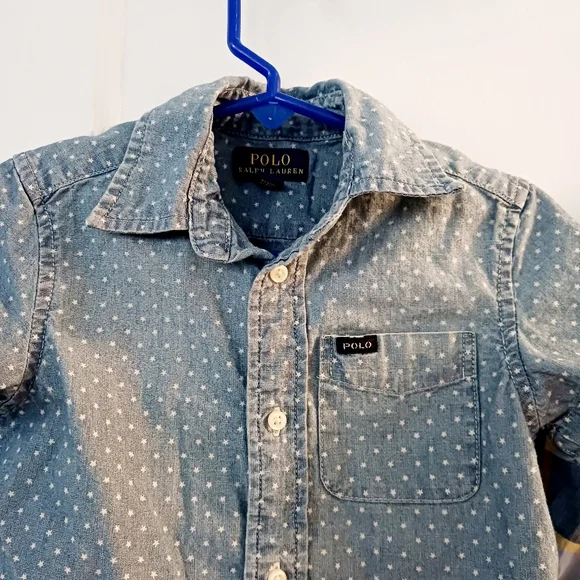 2 Button Down Collar Shirts SZ 2T EUC - Picture 3 of 4